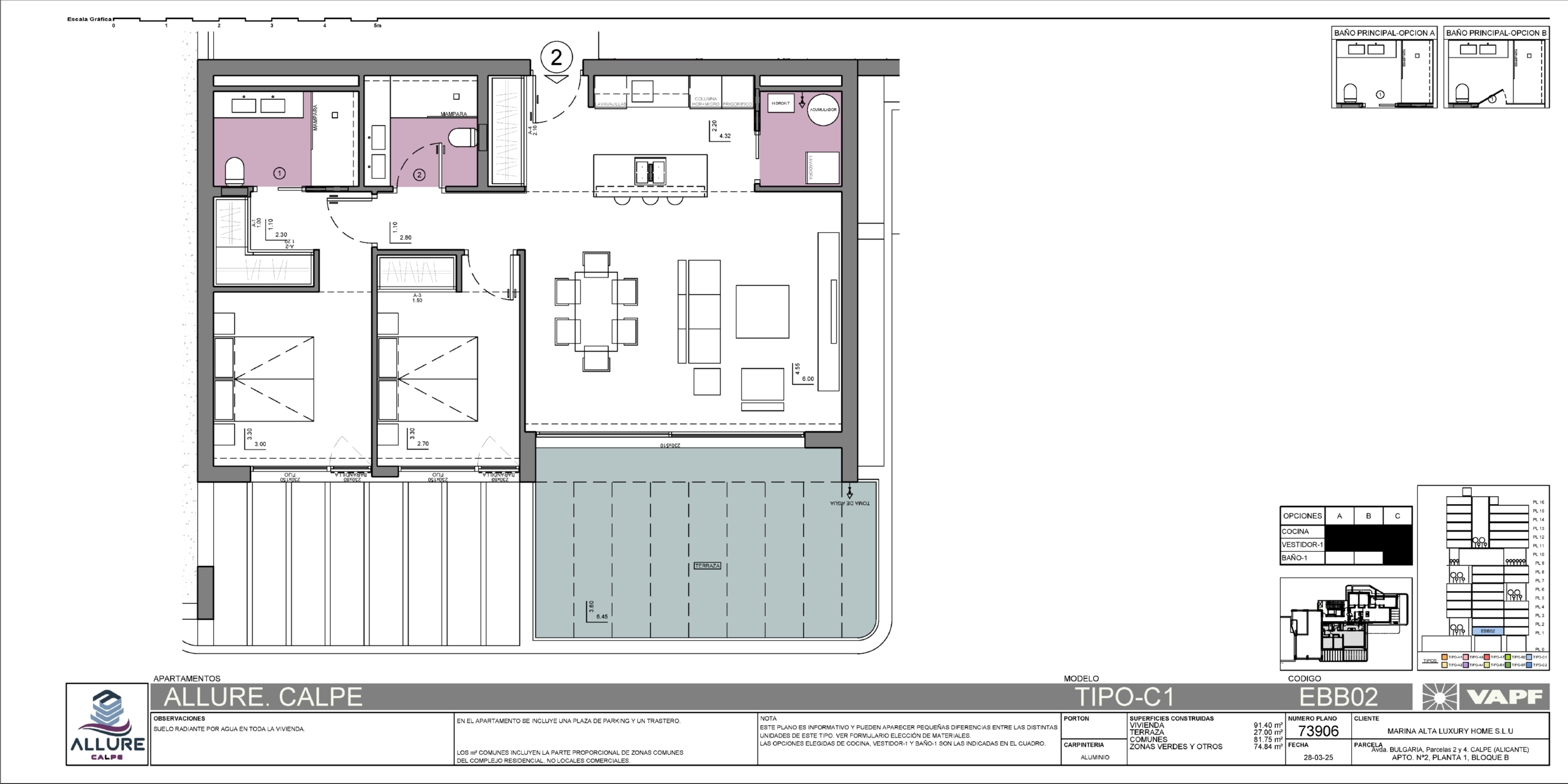 OV30102 - Till salu. Lägenhet i Calpe