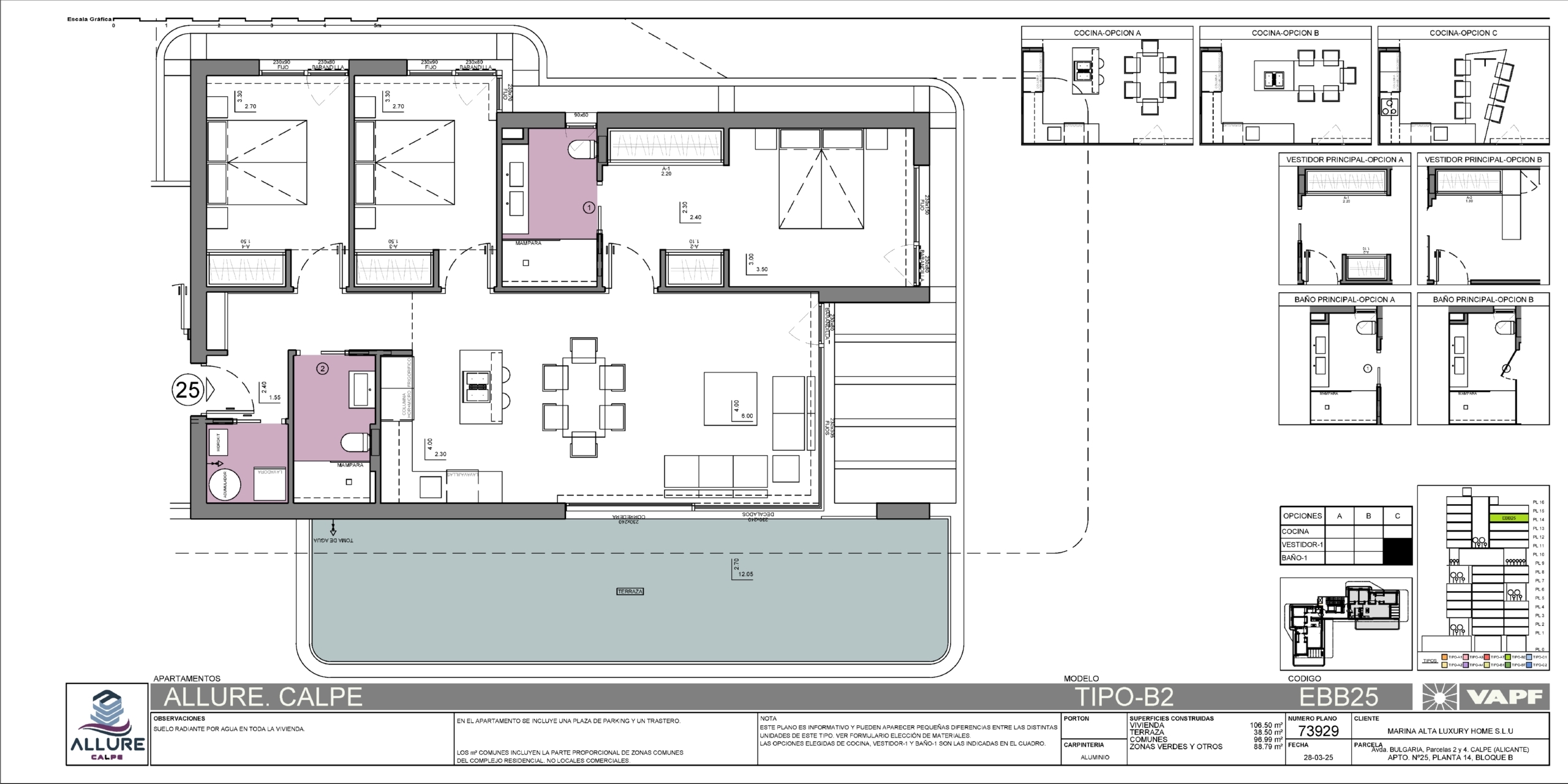 OV33882 - Till salu. Lägenhet i Calpe